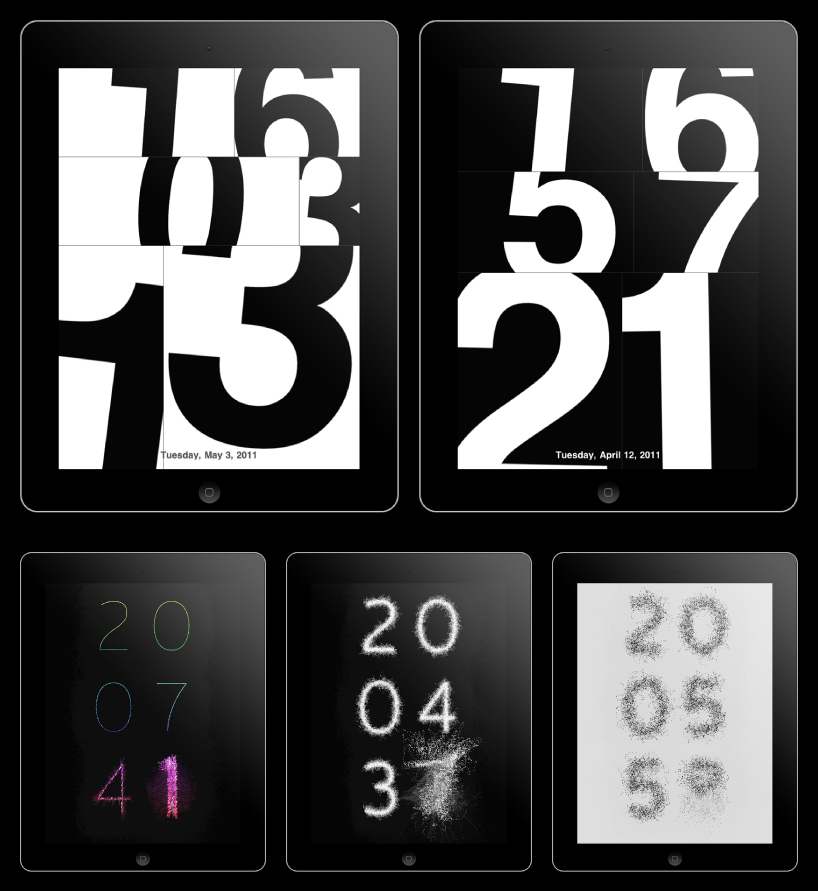 audio clock for iPhone + iPad