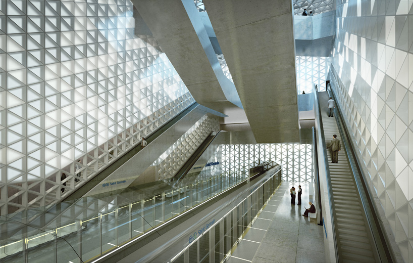 atelier z&uuml;ndel cristea   metro station saint germain studies launched