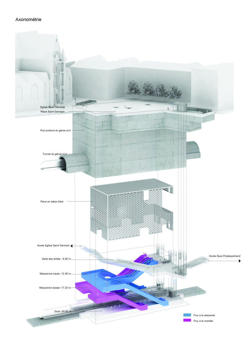 atelier z&uuml;ndel cristea   metro station saint germain studies launched