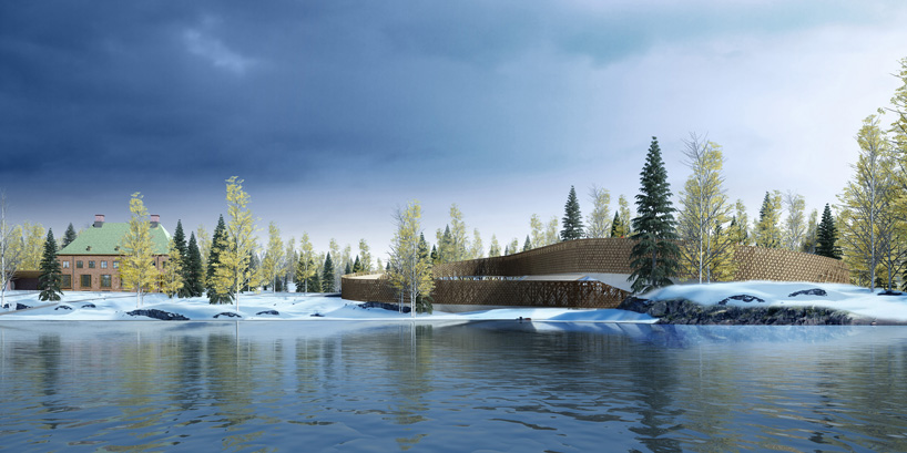 atelier z&uuml;ndel cristea   serlachius museum extension proposal