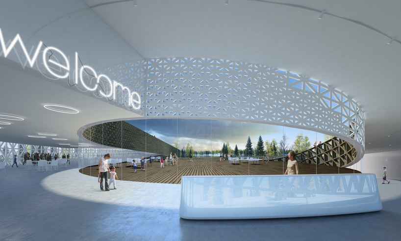 atelier z&uuml;ndel cristea   serlachius museum extension proposal