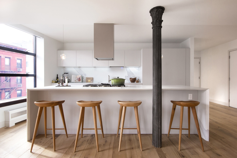 stefano venier for MinimalUSA: little red house in nolita (NY)