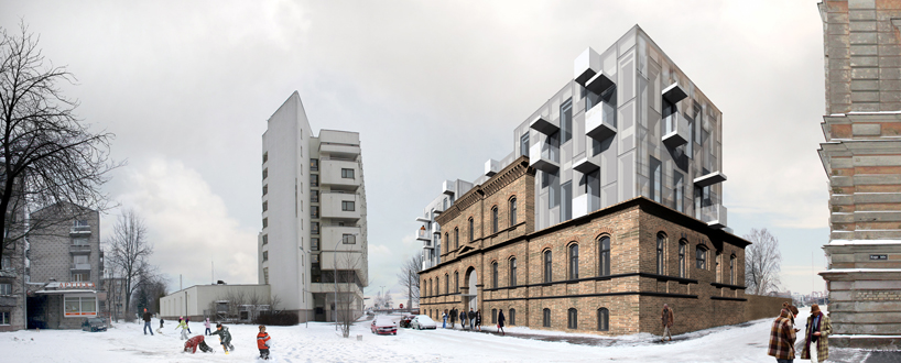 former police station by NRJA