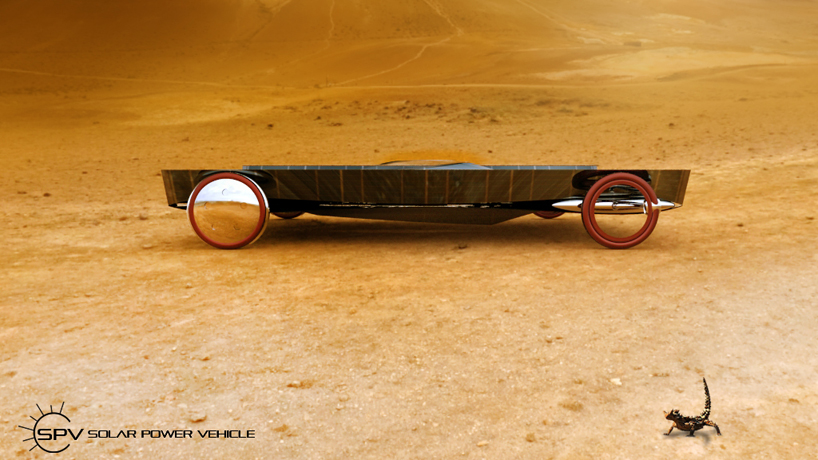 solar powered vehicle by omer sagiv