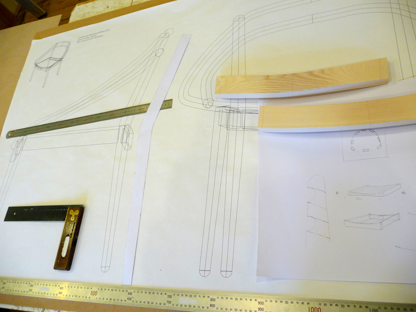 jonas lyndby jensen: snowshoe chair