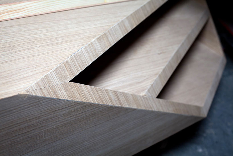 alessandro busana: cutline furniture by smooth plane