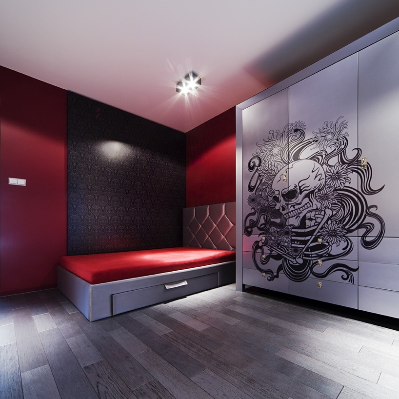 minimalist villa in a hungarian town