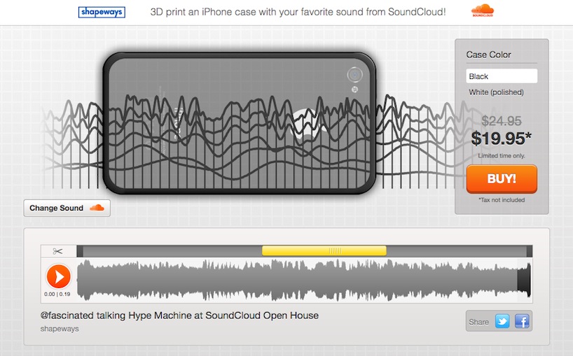 the vibe by shapeways + SoundCloud