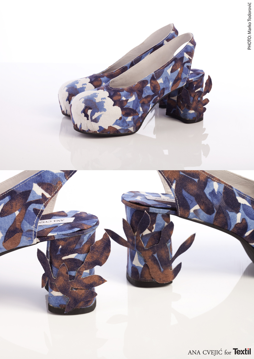 ana cvejic: blooming shoes