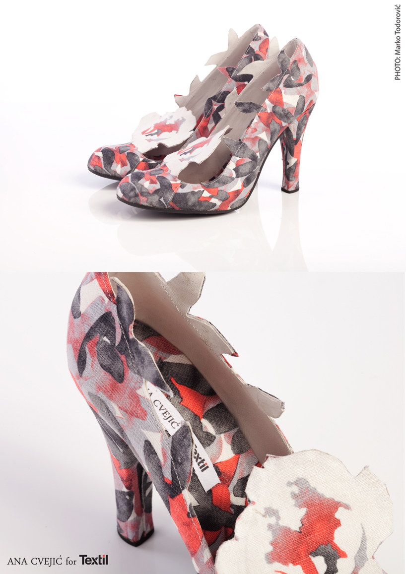 ana cvejic: blooming shoes