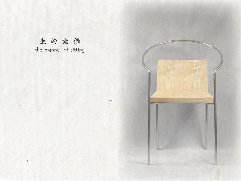 rectangular circle chair by studio KDSZ