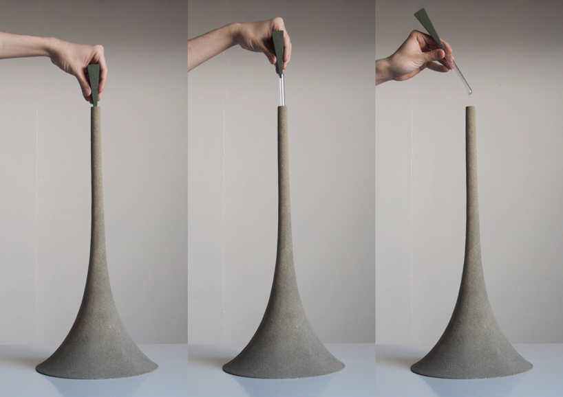 sand vases by yukihiro kaneuchi