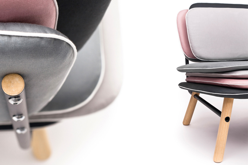 skrivo design: stack easy chair