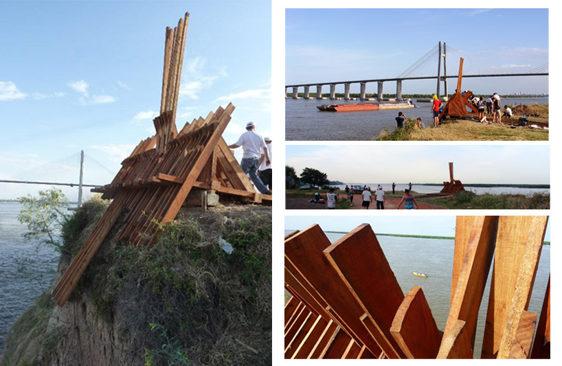 an observatory on the banks of the parana