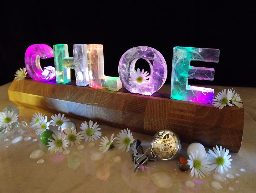 names in lights by bonner + blackburn