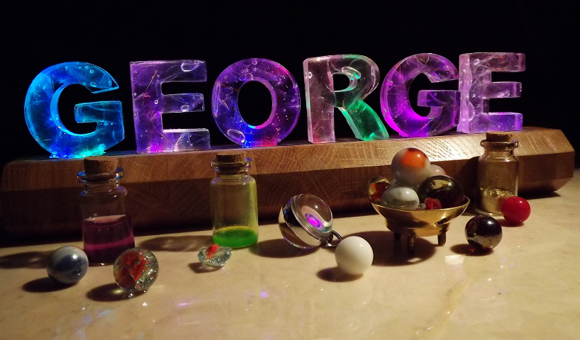 names in lights by bonner + blackburn