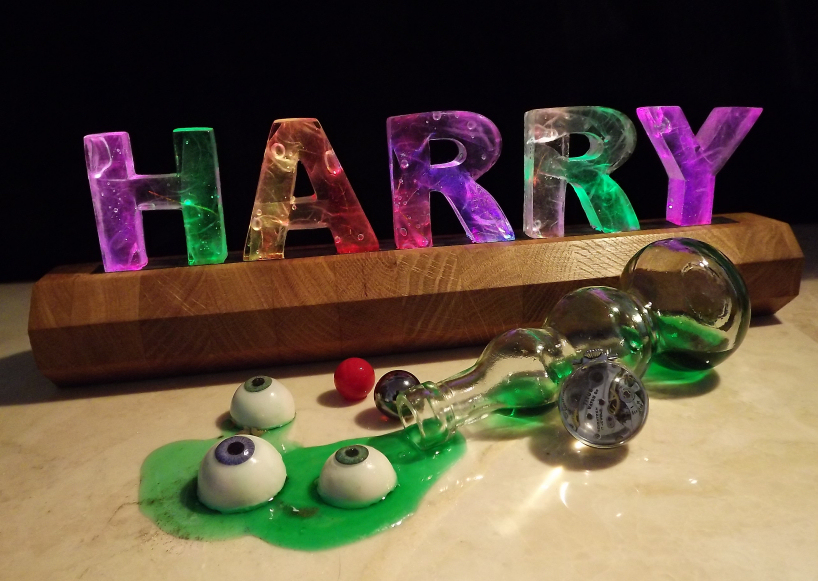 names in lights by bonner + blackburn