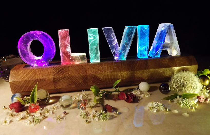 names in lights by bonner + blackburn