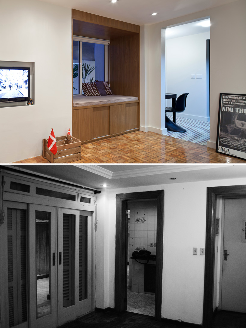 0e1 arquitetos: apartamento da atriz