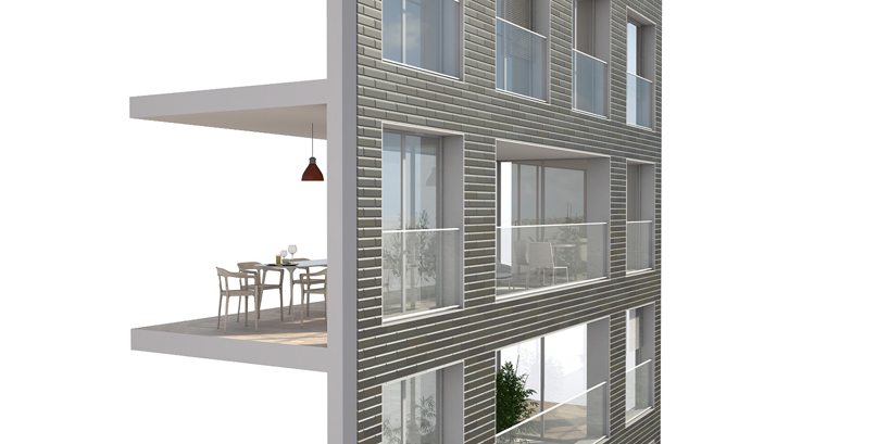 atelier zündel cristea: housing complex terrace 9