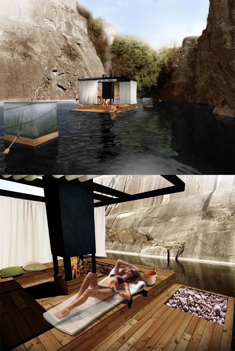 jose freitas: one box floating sauna