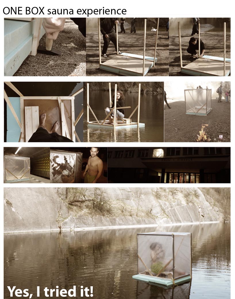 jose freitas: one box floating sauna