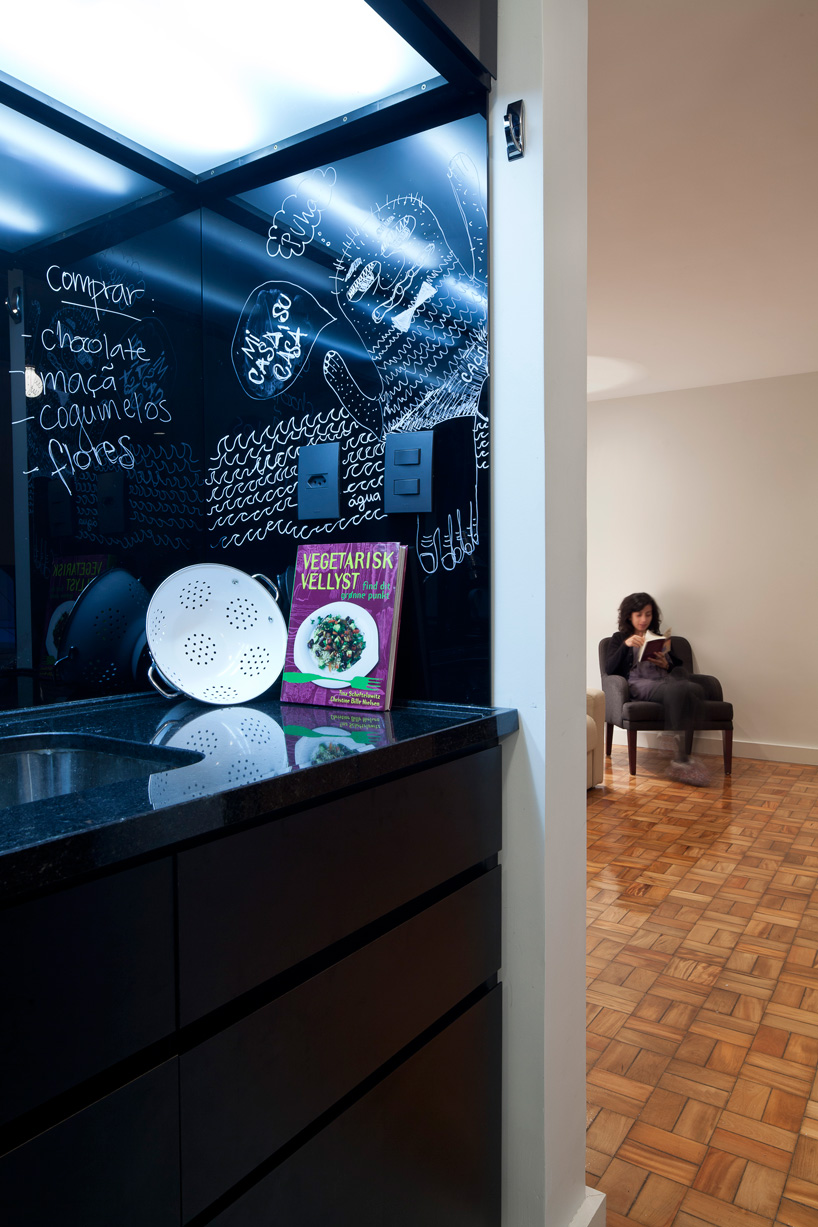 0e1 arquitetos: apartamento da atriz