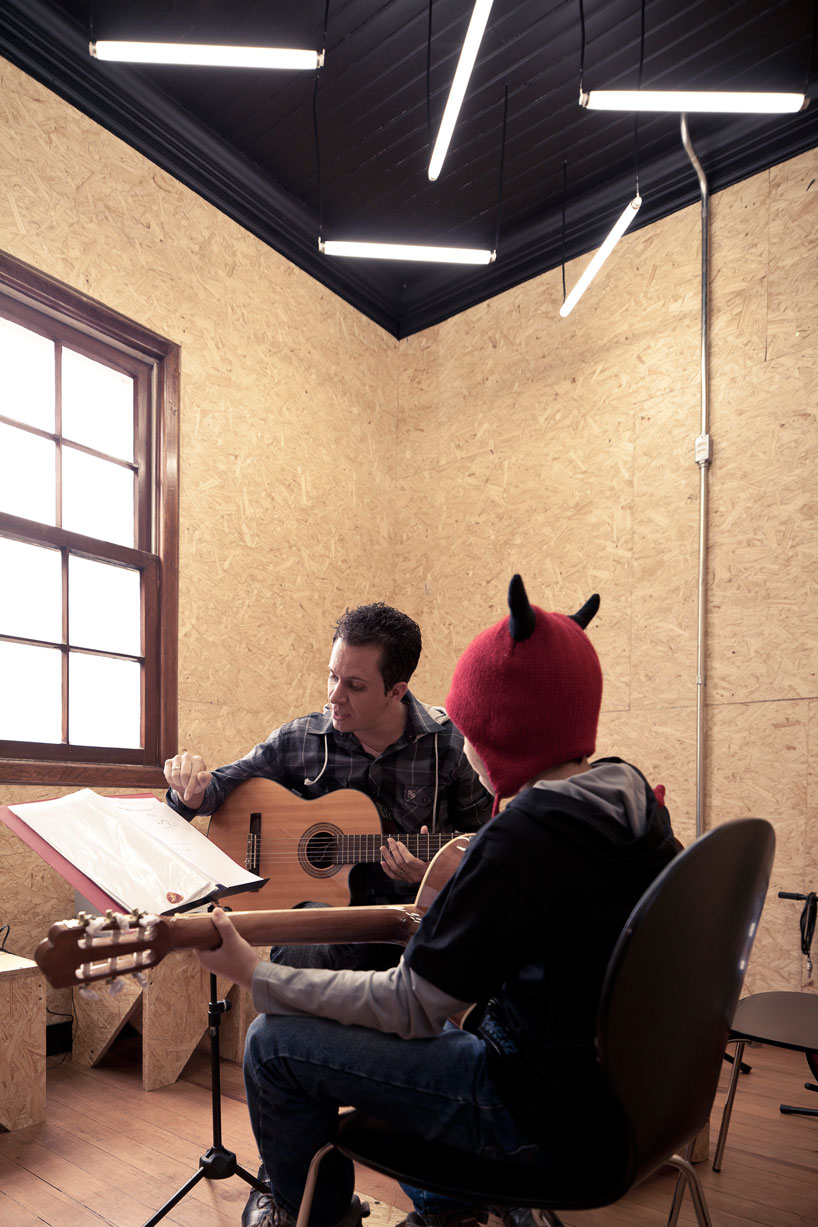 0E1 arquitetos: ecletica centro de musica