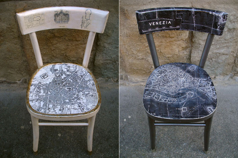 international map chairs by naomi muirhead @art925