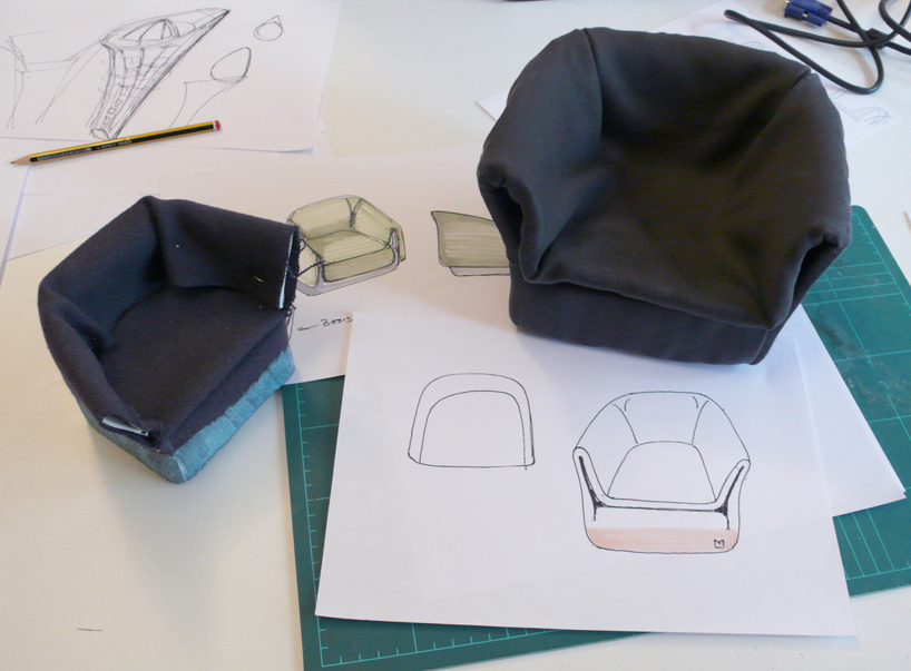 sebastian herkner: coat for moroso