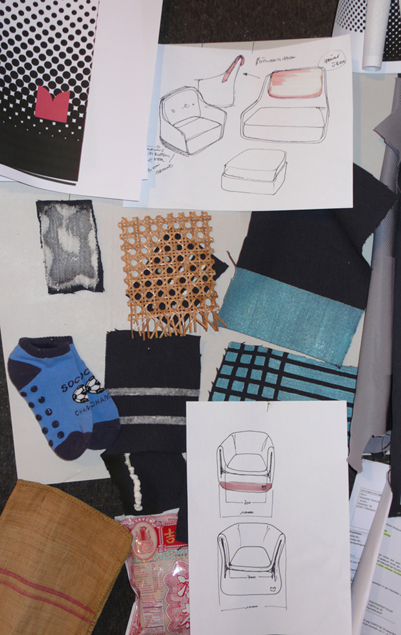 sebastian herkner: coat for moroso