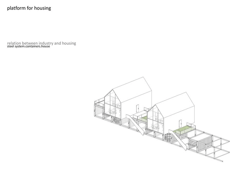 nemanja kocic + tamara kuljanin: industrial platform for housing
