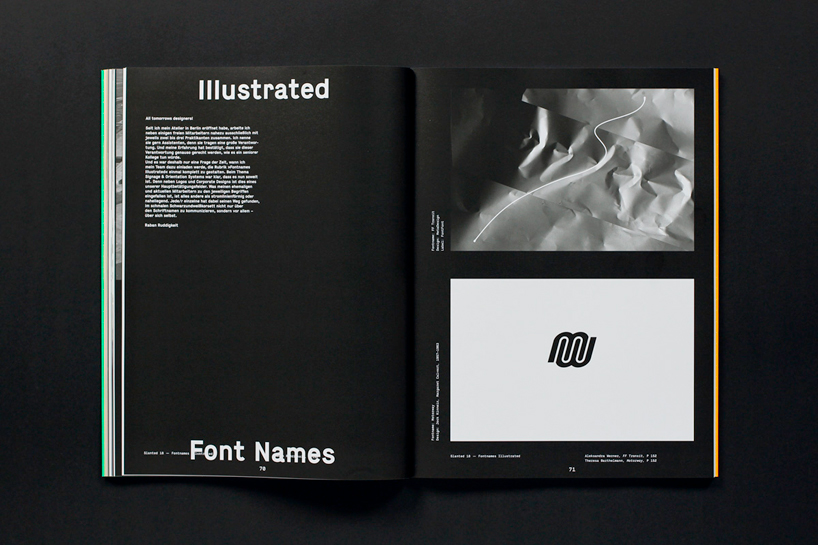 slanted magazine: signage / orientation