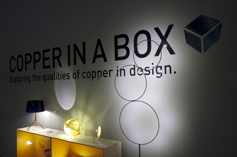 riccardo giovanetti: copper in a box installation at triennale museum