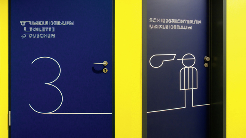 gourdin & müller: industrieschule chemnitz wayfinding