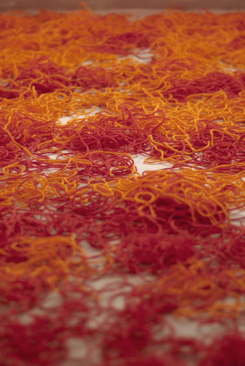 anna kostreva: broken string kilometers installation