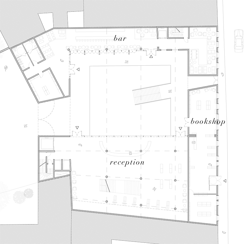 guillaume trenda: library of jewish culture in budapest, hungary