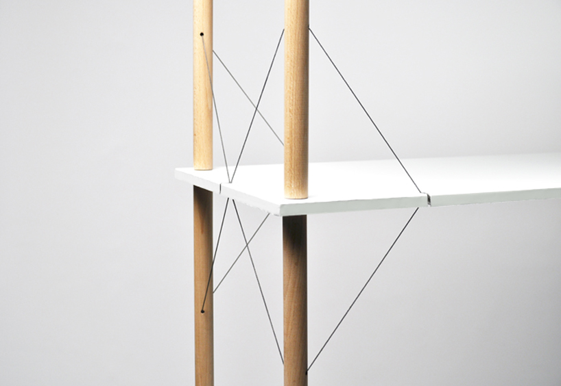 siyuan zhang: wired shelf assembly