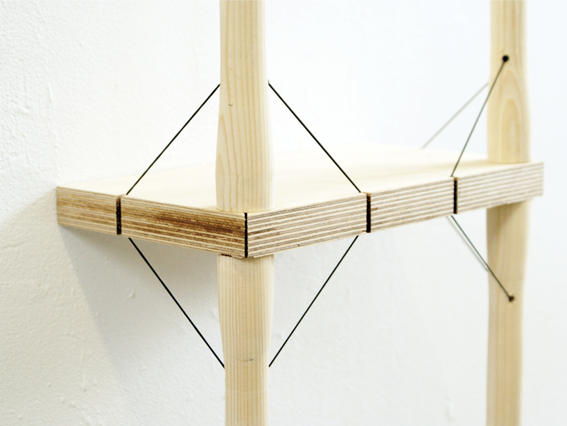 siyuan zhang: wired shelf assembly