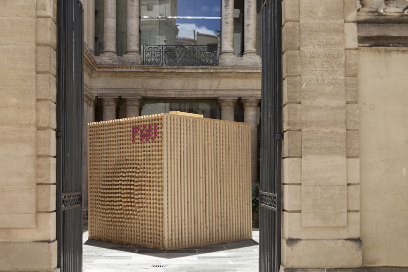 atelier vecteur: wooden welcome pavilion