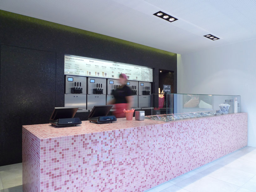 lionel debs architectures: gelati factory ice cream shop