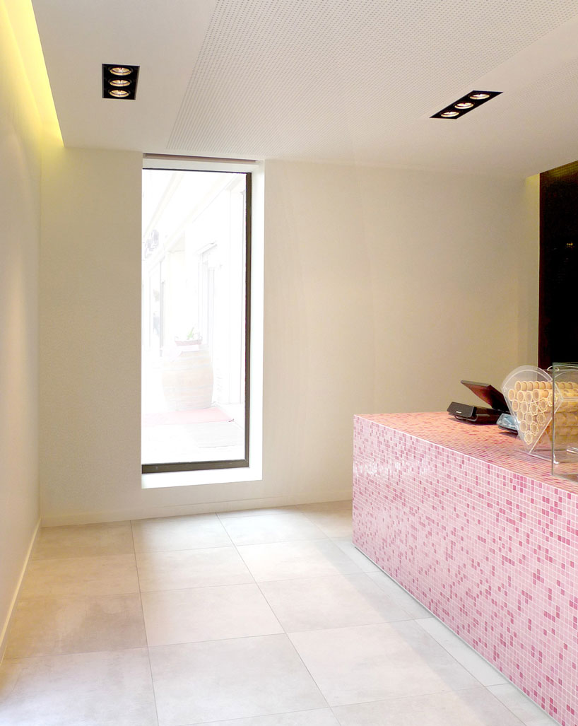 lionel debs architectures: gelati factory ice cream shop