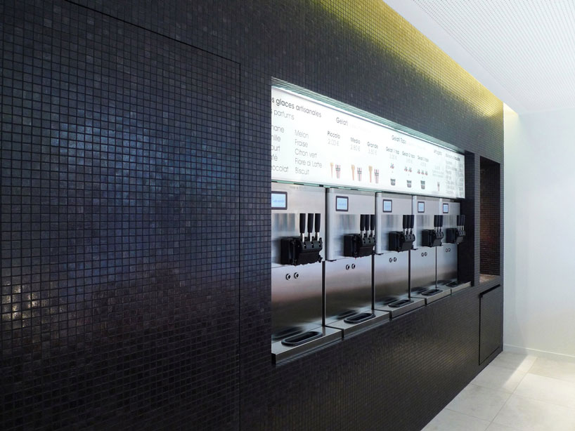 lionel debs architectures: gelati factory ice cream shop