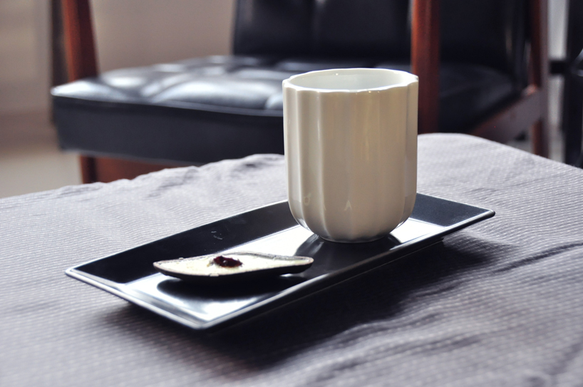 vii chen: fruit and vegetable peel porcelain cups