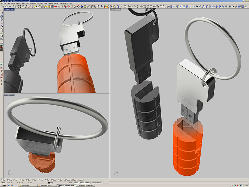 neil poulton: the ruggedkey USB stick for lacie