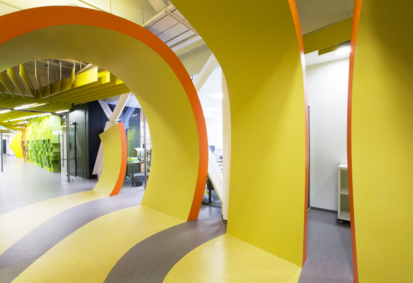 za bor architects: yandex saint petersburg office space
