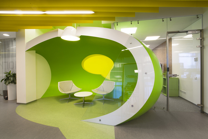 za bor architects: yandex saint petersburg office space