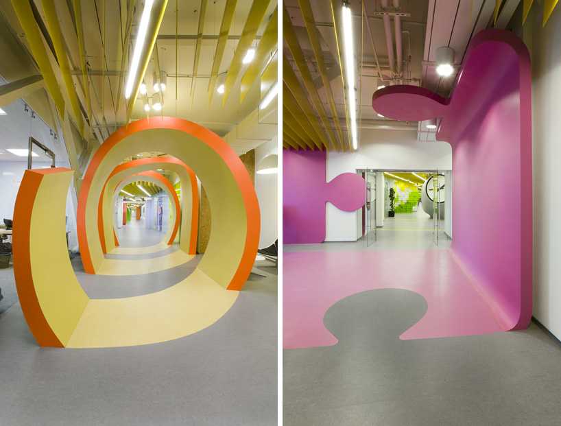 za bor architects: yandex saint petersburg office space