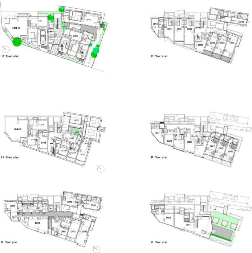 naoki sawaguchi / 44tune: keyaki apartment