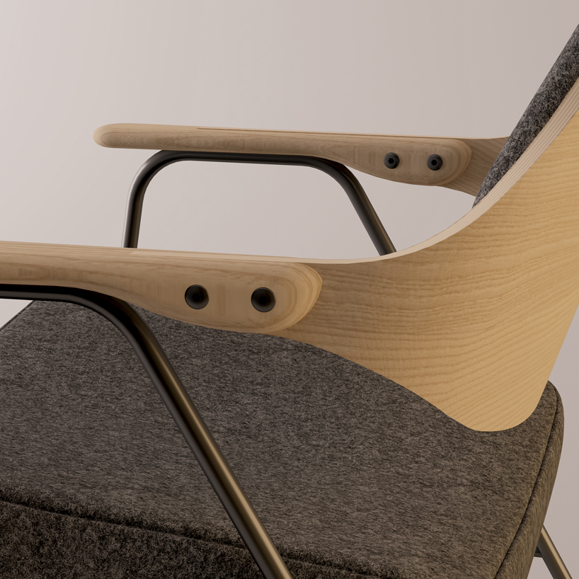 oliver hrubiak: finn lounge chair
